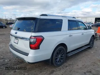 2019 Ford Expedition Max Limited with VIN 1FMJK2AT3KEA17685, listed as a IAAI auction lot 41970087 with 122,659 mi miles and . Bid and sale history available at DreamBid. Image 4.
