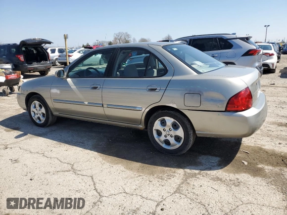 2006 Nissan Sentra S with VIN 3N1CB51D86L457563, listed as a Copart auction lot 52008315 with 76,925 mi miles and Salvage Title. Bid and sale history available at DreamBid. Image 2.