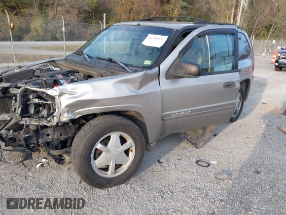 2002 GMC Envoy SLT with VIN 1GKDT13S222118249, listed as a IAAI auction lot 40798021 with 1 mi miles. Bid and sale history available at carsss.com. Image 17.