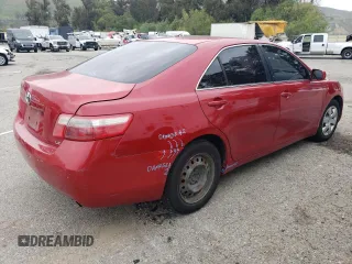 2008 Toyota Camry LE with VIN 4T4BE46K18R022928, listed as a Copart auction lot 53551745 with 176,480 mi miles and Salvage Title. Bid and sale history available at carsss.com. Image 3.
