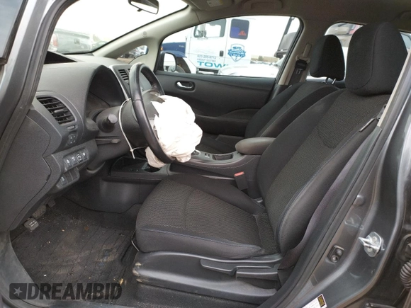 2015 Nissan LEAF SV with VIN 1N4AZ0CP7FC313479, listed as a Copart auction lot 51881993 with 64,661 mi miles. Bid and sale history available at carsss.com. Image 7.
