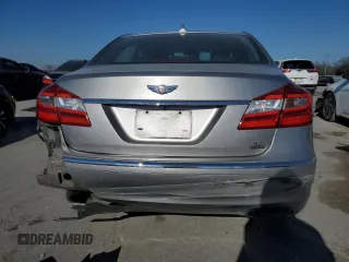 2012 Hyundai Genesis 5.0L with VIN KMHGC4DH3CU162548, listed as a Copart auction lot 83465724 with 121,836 mi miles and Salvage Title. Bid and sale history available at carsss.com. Image 6.