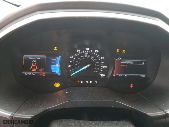2016 Ford Edge Titanium with VIN 2FMPK4K80GBB41948, listed as a Copart auction lot 50891665 with 124,710 mi miles and Salvage Title. Bid and sale history available at carsss.com. Image 9.