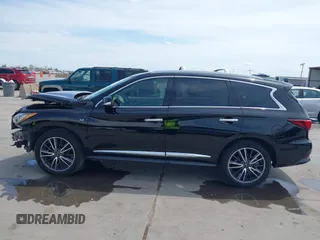 2018 Infiniti QX60 with VIN 5N1DL0MM3JC522705, listed as a IAAI auction lot 41883872 with 103,455 mi miles. Bid and sale history available at carsss.com. Image 14.