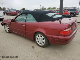 2002 Mercedes-Benz CLK-Class with VIN WDBLK65G02T110501, listed as a Copart auction lot 78306224 with 115,172 mi miles and Salvage Title. Bid and sale history available at carsss.com. Image 2.