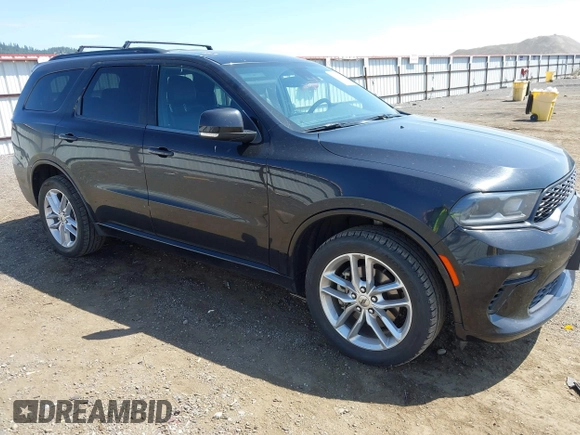 2023 Dodge Durango GT z VIN 1C4RDJDG0PC637536, wystawiony jako IAAI lot #42510747 z przebiegiem 40 011 mil mil oraz . Historia ofert i sprzedaży dostępna na DreamBid. Obrazek 1.