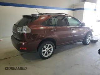 2009 Lexus RX 350 with VIN JTJHK31U392061647, listed as a Copart auction lot 51583545 with Not Provided miles and Salvage Title. Bid and sale history available at DreamBid. Image 3.
