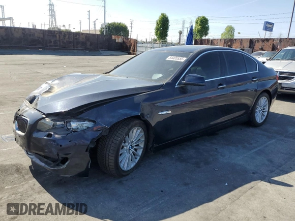 2011 BMW 5 Series 535i with VIN WBAFR7C53BC608383, listed as a Copart auction lot 54405555 with 113,105 mi miles and Clean Title. Bid and sale history available at carsss.com. Image 1.