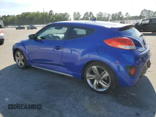 2013 Hyundai Veloster Turbo z VIN KMHTC6AE5DU178613, wystawiony jako Copart lot #58416925 z przebiegiem 173 650 mil mil oraz Szkoda całkowita • Salvage title. Historia ofert i sprzedaży dostępna na DreamBid. Obrazek 2.