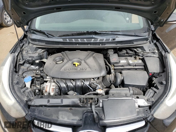 2016 Hyundai Elantra SE with VIN 5NPDH4AE5GH736943, listed as a Copart auction lot 54505995 with 112,357 mi miles and Salvage title. Bid and sale history available at DreamBid. Image 11.