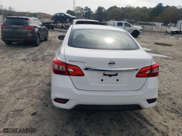 2017 Nissan Sentra SV with VIN 3N1AB7AP7HY395348, listed as a Copart auction lot 53253945 with 143,195 mi miles and Clean Title. Bid and sale history available at carsss.com. Image 6.