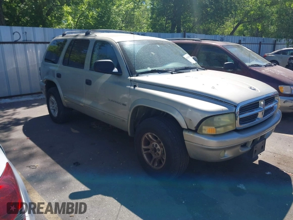 2001 Dodge Durango z VIN 1B4HS28N21F628307, wystawiony jako IAAI lot #42413604 z przebiegiem 250 098 mil mil oraz . Historia ofert i sprzedaży dostępna na DreamBid. Obrazek 1.
