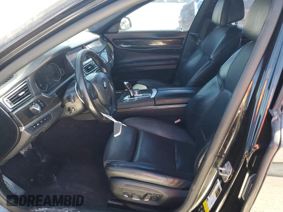 2015 BMW 7 Series 740Li xDrive with VIN WBAYF4C57FG291819, listed as a Copart auction lot 49512715 with 108,150 mi miles and Clean Title. Bid and sale history available at carsss.com. Image 7.