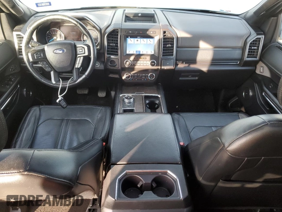 2019 Ford Expedition Max Limited с VIN 1FMJK1KT5KEA28602, выставлен на аукционе Copart как лот 42393625 с пробегом 124 495 миль миль и Чистый • Clean title. История ставок и продаж доступна на DreamBid. Изображение 8.