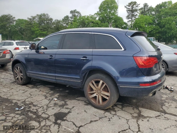 2015 Audi Q7 3.0T Premium Plus with VIN WA1LGAFE2FD002653, listed as a Copart auction lot 54237125 with 148,874 mi miles and Clean Title. Bid and sale history available at carsss.com. Image 2.
