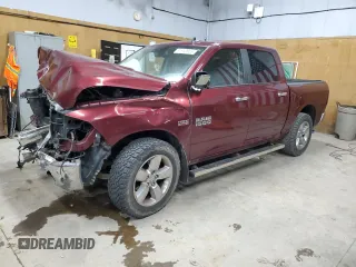 2016 Ram 1500 Big Horn with VIN 3C6RR7LT2GG240482, listed as a Copart auction lot 61952655 with 118,681 mi miles and Clean title. Bid and sale history available at DreamBid. Image 1.