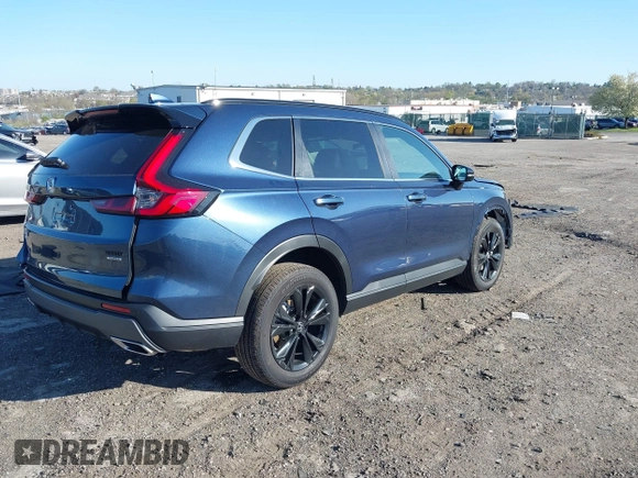 2025 Honda CR-V Sport Touring with VIN 2HKRS6H90SH809835, listed as a IAAI auction lot 42060201 with 9,358 mi miles and . Bid and sale history available at DreamBid. Image 4.