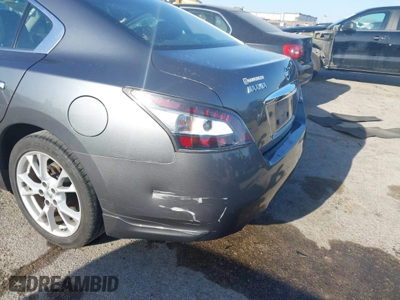 2014 Nissan Maxima 3.5 S with VIN 1N4AA5AP4EC476676, listed as a IAAI auction lot 41853243 with 104,616 mi miles. Bid and sale history available at carsss.com. Image 6.