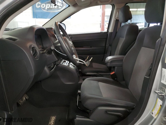 2012 Jeep Compass Latitude with VIN 1C4NJCEB4CD636707, listed as a Copart auction lot 80310414 with 90,741 mi miles and Clean Title. Bid and sale history available at carsss.com. Image 7.
