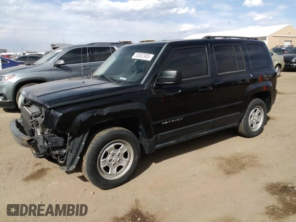 2012 Jeep Patriot Sport with VIN 1C4NJPBBXCD660991, listed as a Copart auction lot 53502905 with 194,654 mi miles and Salvage Title. Bid and sale history available at DreamBid. Image 1.
