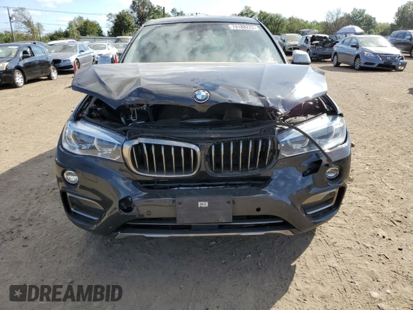 2015 BMW X6 xDrive35i with VIN 5UXKU2C55F0N77081, listed as a Copart auction lot 70188223 with 95,855 mi miles. Bid and sale history available at carsss.com. Image 5.