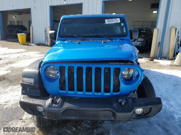 2024 Jeep Wrangler Willys with VIN 1C4PJXDNXRW123485, listed as a Copart auction lot 45659125 with 25,111 mi miles and Salvage Title. Bid and sale history available at carsss.com. Image 5.