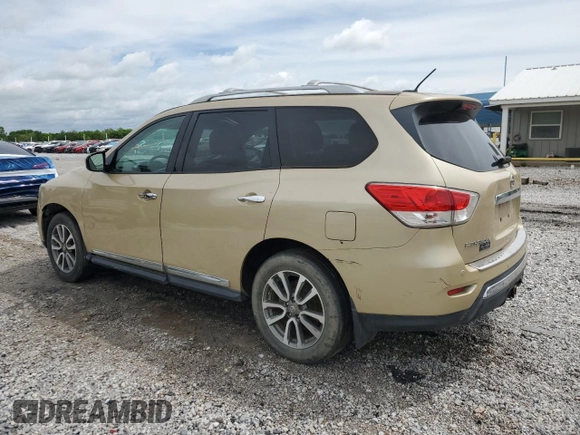 2013 Nissan Pathfinder SL with VIN 5N1AR2MN0DC647347, listed as a Copart auction lot 55679735 with 136,956 mi miles and Clean Title. Bid and sale history available at DreamBid. Image 2.