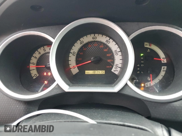 2013 Toyota Tacoma with VIN 5TFLU4EN9DX076018, listed as a Copart auction lot 57248765 with 187,475 mi miles and Salvage title. Bid and sale history available at DreamBid. Image 9.