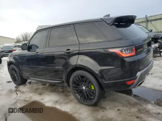 2021 Land Rover Range Rover Sport HSE Silver Edition with VIN SALWR2SU2MA752867, listed as a Copart auction lot 48233955 with 21,411 mi miles and Salvage title. Bid and sale history available at DreamBid. Image 2.