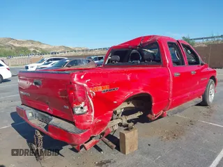 2004 Dodge 1500 SLT with VIN 1D7HA18D94J256320, listed as a IAAI auction lot 41939270 with 283,854 mi miles. Bid and sale history available at carsss.com. Image 6.