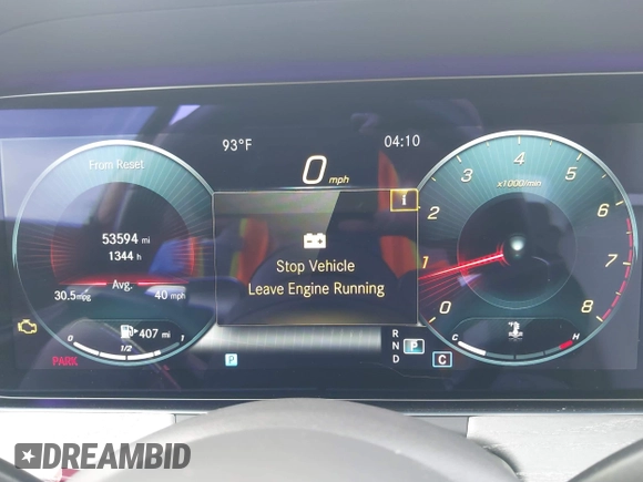 2021 Mercedes-Benz E 350 with VIN W1KZF8DB0MA874452, listed as a IAAI auction lot 42159201 with 53,594 mi miles and . Bid and sale history available at DreamBid. Image 7.