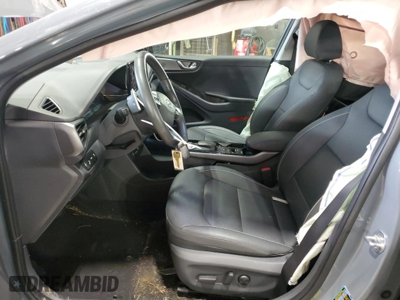 2020 Hyundai Ioniq Limited with VIN KMHC85LJ2LU076979, listed as a Copart auction lot 60802674 with 17,855 mi miles and Salvage title. Bid and sale history available at DreamBid. Image 7.
