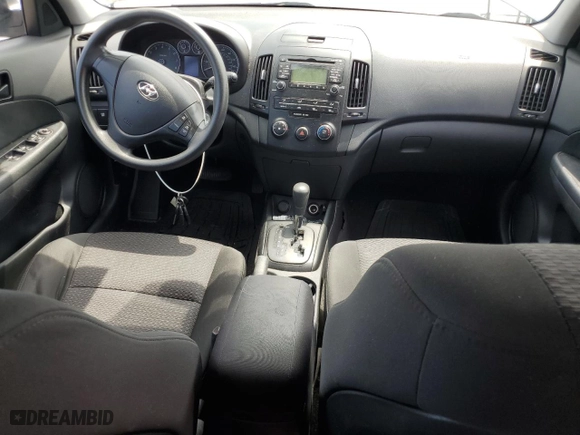 2010 Hyundai Elantra Touring GLS with VIN KMHDB8AE1AU059567, listed as a Copart auction lot 61072554 with 125,475 mi miles and Salvage Title. Bid and sale history available at carsss.com. Image 8.