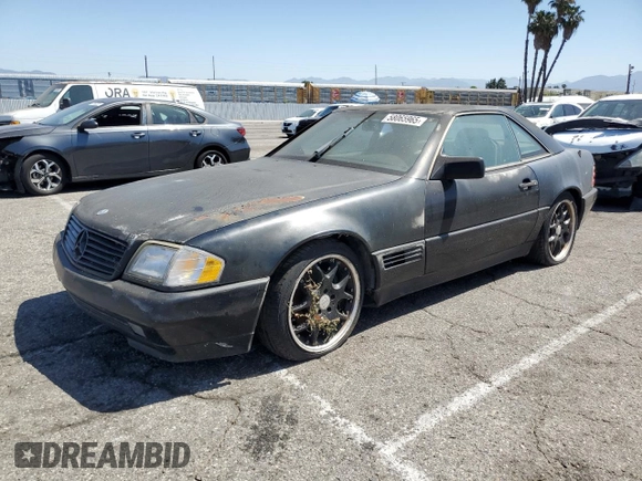 1992 Mercedes-Benz 500 z VIN WDBFA66E9NF050217, wystawiony jako Copart lot #58065965 z przebiegiem 143 456 mil mil oraz Tytuł czysty. Historia ofert i sprzedaży dostępna na DreamBid. Obrazek 1.