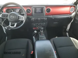 2021 Jeep Wrangler Unlimited Rubicon with VIN 1C4HJXFN6MW685250, listed as a Copart auction lot 55730915 with 48,049 mi miles and Salvage Title. Bid and sale history available at carsss.com. Image 8.
