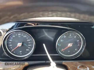 2018 Mercedes-Benz E with VIN WDDZF4KB0JA308167, listed as a Copart auction lot 49992405 with Not Provided miles and Salvage Title. Bid and sale history available at carsss.com. Image 9.