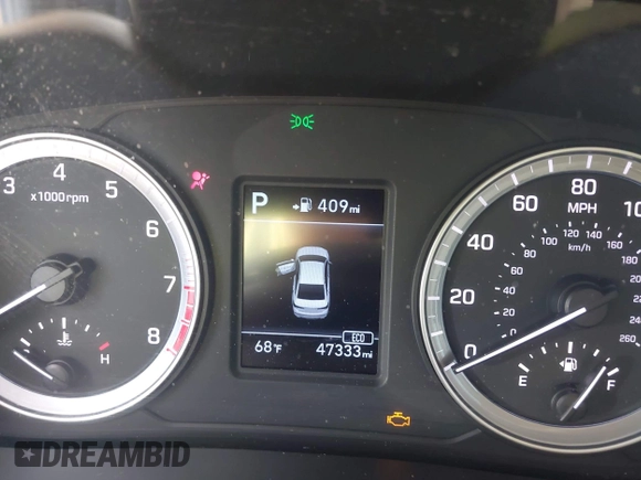 2018 Hyundai Sonata SE z VIN 5NPE24AF0JH704634, wystawiony jako IAAI lot #42250872 z przebiegiem 47 333 mil mil oraz . Historia ofert i sprzedaży dostępna na DreamBid. Obrazek 15.