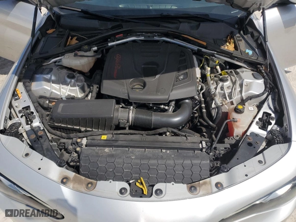 2017 Alfa Romeo Giulia Ti with VIN ZARFAECN4H7562648, listed as a Copart auction lot 73799534 with 56,783 mi miles and Salvage Title. Bid and sale history available at carsss.com. Image 12.