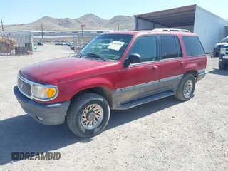 1999 Mercury Mountaineer with VIN 4M2ZU54E8XUJ33603, listed as a IAAI auction lot 42010958 with 252,141 mi miles and . Bid and sale history available at DreamBid. Image 2.