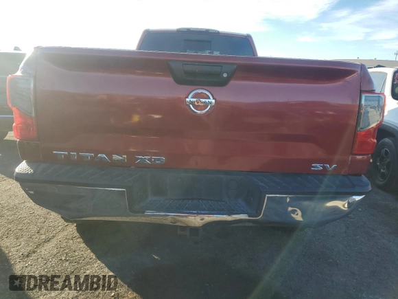 2017 Nissan Titan with VIN 1N6BA1R98HN519726, listed as a Copart auction lot 41505795 with 152,574 mi miles and Clean title. Bid and sale history available at DreamBid. Image 6.