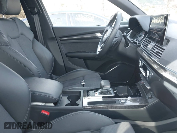 2023 Audi SQ5 Sportback Premium with VIN WA114AFY4P2058990, listed as a IAAI auction lot 41863958 with 55,000 mi miles and . Bid and sale history available at DreamBid. Image 5.