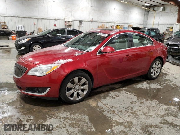 2015 Buick Regal Premium I with VIN 2G4GP5EX5F9283356, listed as a Copart auction lot 85056394 with 99,880 mi miles and Clean title. Bid and sale history available at DreamBid. Image 1.
