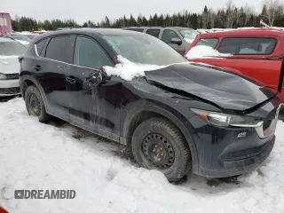 2019 Mazda CX-5 Sport with VIN JM3KFBBL4K0606504, listed as a Copart auction lot 46343035 with 150,942 mi miles and Salvage Title. Bid and sale history available at DreamBid. Image 4.