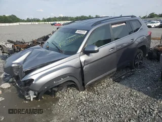 2021 Volkswagen Atlas SE with VIN 1V2LP2CA8MC575636, listed as a Copart auction lot 56463225 with Not provided miles and Salvage title. Bid and sale history available at DreamBid. Image 1.