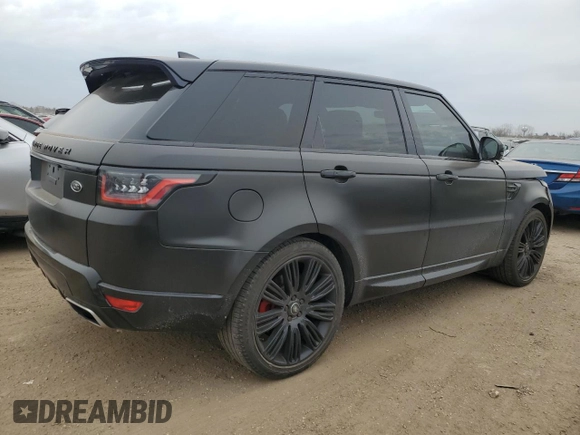 2020 Land Rover Range Rover Sport Autobiography z VIN SALWV2SE4LA731098, wystawiony jako Copart lot #53338135 z przebiegiem 73 605 mil mil oraz Szkoda całkowita • Salvage title. Historia ofert i sprzedaży dostępna na DreamBid. Obrazek 3.