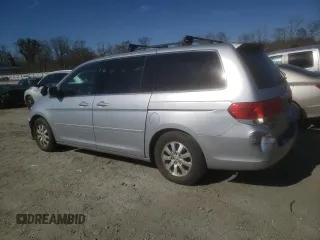 2010 Honda Odyssey EX-L with VIN 5FNRL3H6XAB016170, listed as a Copart auction lot 46992345 with 198,670 mi miles and Salvage Title. Bid and sale history available at carsss.com. Image 2.