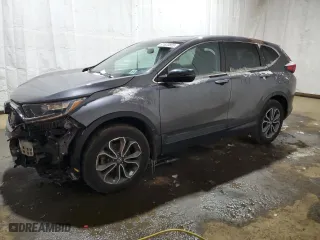 2022 Honda CR-V EX with VIN 5J6RW2H52NA006590, listed as a Copart auction lot 87820855 with 77,111 mi miles and Salvage Title. Bid and sale history available at carsss.com. Image 1.