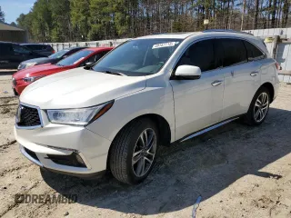 2017 Acura MDX Advance z VIN 5FRYD4H89HB029548, wystawiony jako Copart lot #49157715 z przebiegiem 116 182 mil mil oraz Szkoda całkowita • Salvage title. Historia ofert i sprzedaży dostępna na DreamBid. Obrazek 1.