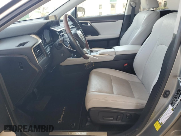 2021 Lexus RX 350 z VIN 2T2HZMAA6MC183788, wystawiony jako Copart lot #56308605 z przebiegiem 47 873 mil mil oraz Szkoda całkowita • Salvage title. Historia ofert i sprzedaży dostępna na DreamBid. Obrazek 7.