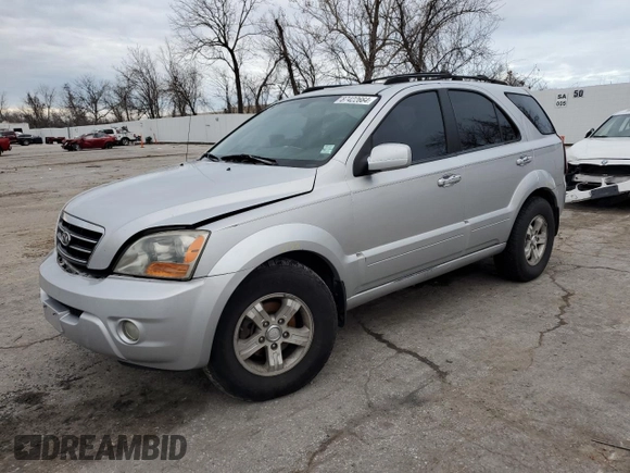 2007 Kia Sorento LX z VIN KNDJC736575715504, wystawiony jako Copart lot #87422664 z przebiegiem 223 225 mil mil oraz Szkoda całkowita • Salvage title. Historia ofert i sprzedaży dostępna na DreamBid. Obrazek 1.